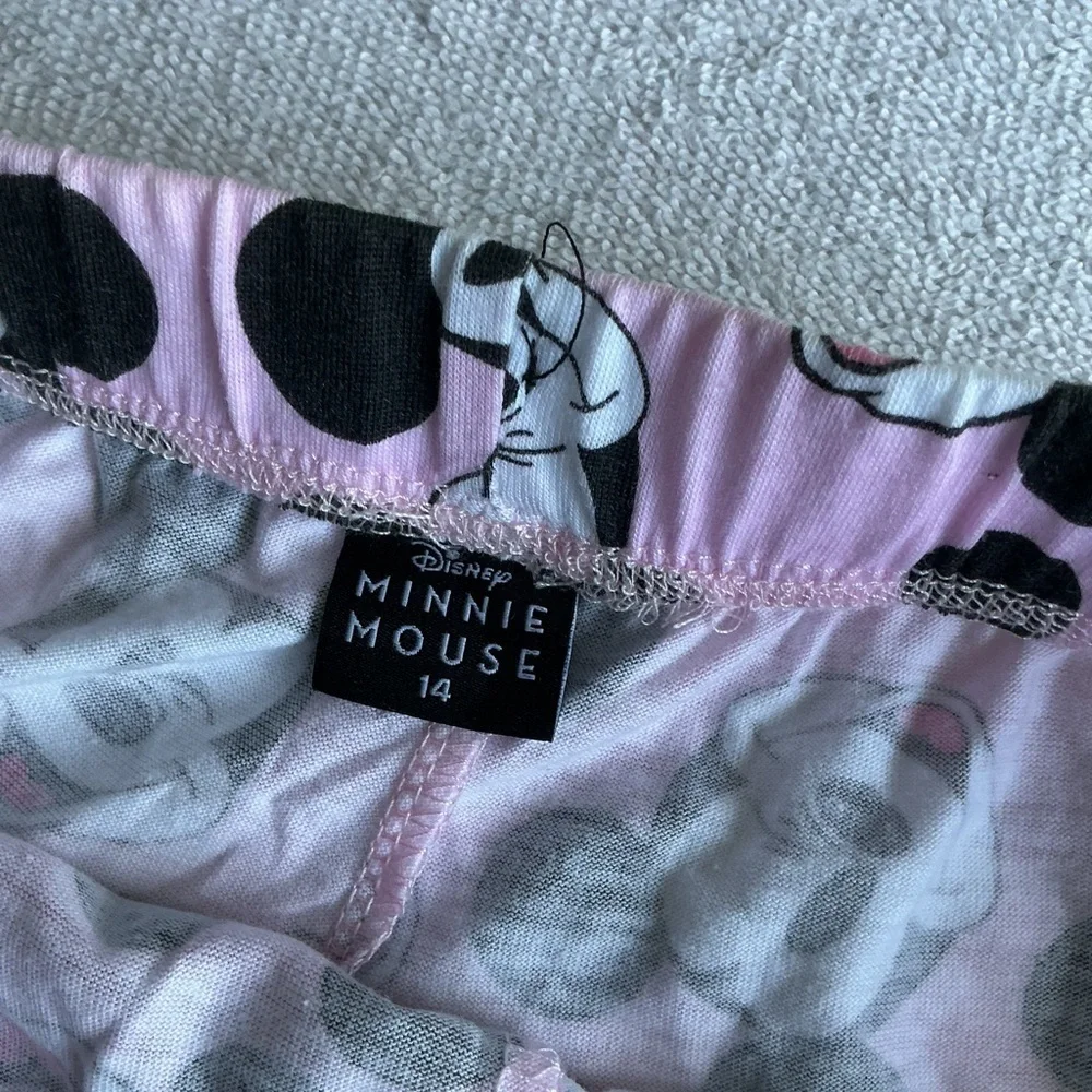 Disney Mickey Mouse Gray and Pink Pajama Set